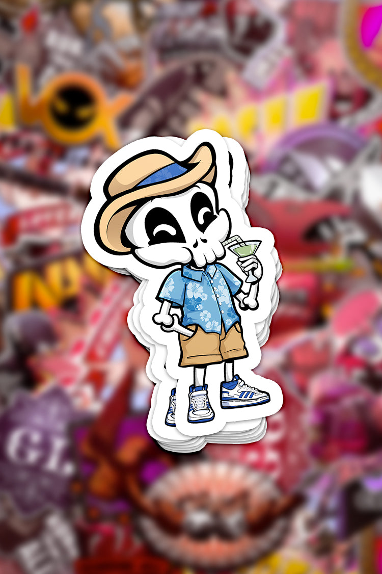"Dad Vibes" Die-Cut Vinyl Sticker