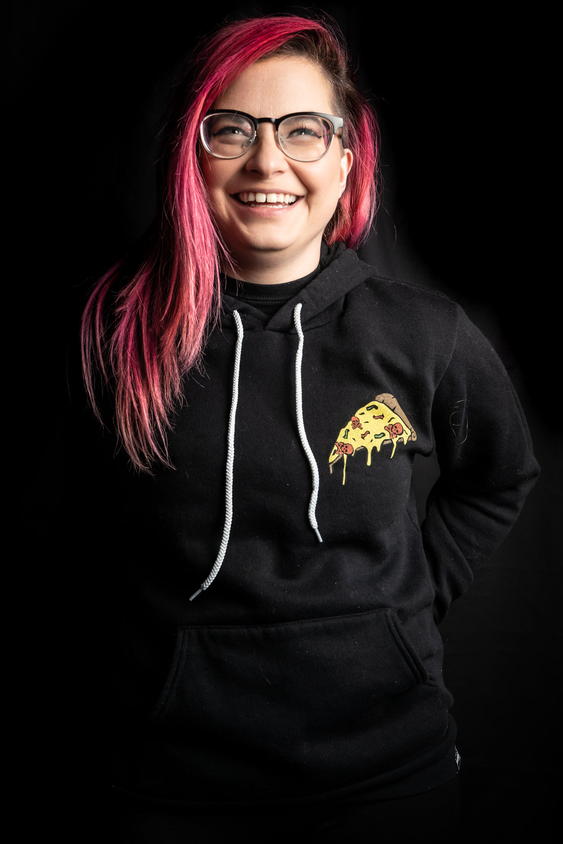"Pizza or Death" Unisex Hooded Sweatshirt