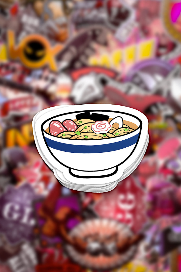 "Noods" Die-Cut Vinyl Sticker