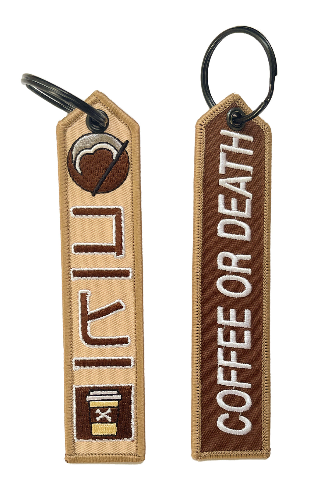 "Coffee or Death" Flight Tag